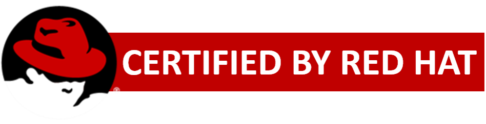 Certified by Red Hat